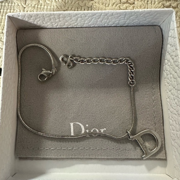 Dior Bracelet With “D” Charm With Box/Dustbag - Picture 7 of 9